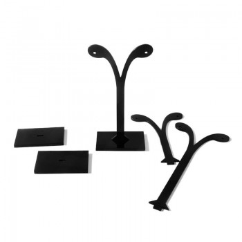3pcs/set Earrings Display Shelf Stand Holder Jewelry Organizer Rack Leaf Pattern Stud Earrings Holder Display Stand Jewelry Rack