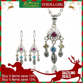 New 100% Authentic 925 Sterling Silver dreamcatcher set Charms beads fit European bracelet diy jewelry making 925 christmas gift
