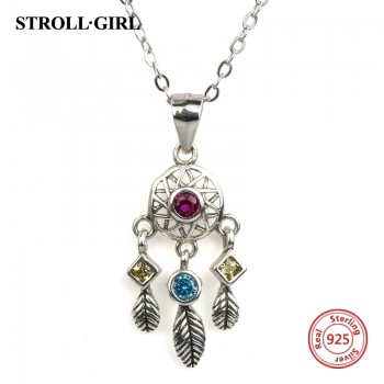 New 100% Authentic 925 Sterling Silver dreamcatcher set Charms beads fit European bracelet diy jewelry making 925 christmas gift