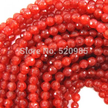 98pcs/lot Free Shipping Natural Stone 4MM Faceted Colorful Chalcedony Loose Beads Pick Colors For Jewelry Making No.FJB01
