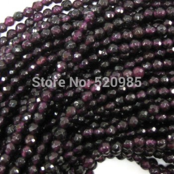 98pcs/lot Free Shipping Natural Stone 4MM Faceted Colorful Chalcedony Loose Beads Pick Colors For Jewelry Making No.FJB01