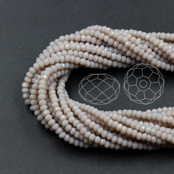 Crystal Rondelle Beads 3mm 148PCS/LOT Loose Czech Crystal Beads Wholesale Mixed Colors Faceted Porcelain Tamaryo Beads