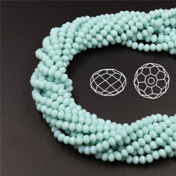 Crystal Rondelle Beads 3mm 148PCS/LOT Loose Czech Crystal Beads Wholesale Mixed Colors Faceted Porcelain Tamaryo Beads
