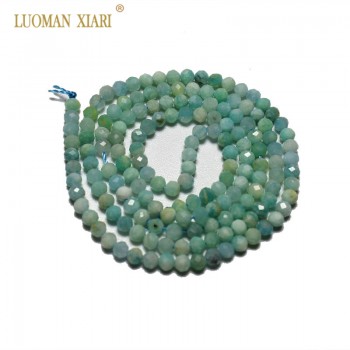 Wholesale Faceted 2mm 3mm Natural Stone Beads Pink Quartz Crystal Gem Beads For Jewelry Making  Beadwork DIY Bracelet necklace