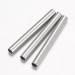 PandaHall 50pcs 10/15/20/25/30mm 304 Stainless Steel Metal Jewelry Findings Tube Loose Beads for DIY Carft Material Handcrafted