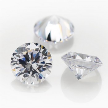 1000pcs AAAAA Grade White 0.8~5.0mm Cubic Zirconia Stone Round Cut Loose CZ Stone Synthetic Gems For Jewelry