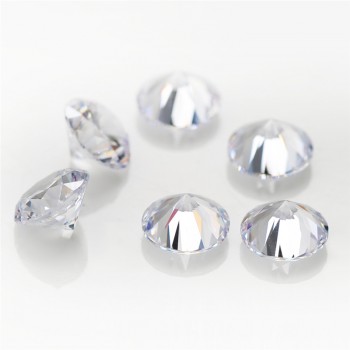 1000pcs AAAAA Grade White 0.8~5.0mm Cubic Zirconia Stone Round Cut Loose CZ Stone Synthetic Gems For Jewelry