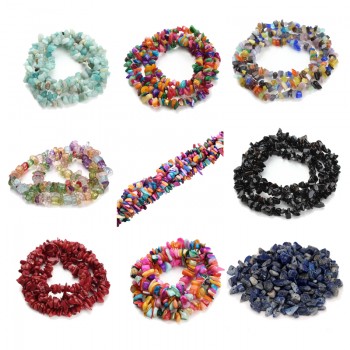 Natural Stone Beads Chips Beads 5-8mm Agates Turquolse Strand 31.5 inch Lrregular Gravel Bead Diy Bracelet For Jewelry Making