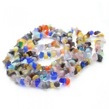 Natural Stone Beads Chips Beads 5-8mm Agates Turquolse Strand 31.5 inch Lrregular Gravel Bead Diy Bracelet For Jewelry Making