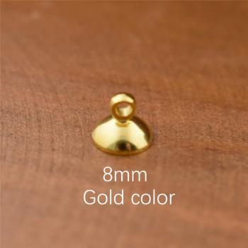 20pieces 4mm 6mm 8mm beads cap pendant connector jewelry accessories jewelry findings diy handmade
