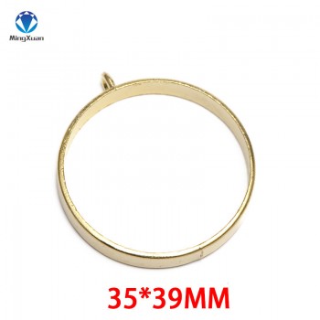 MINGXUAN 10pcs/lot Vintage Charm Photo Frame Bronze Tone Ancient Base Necklace Bracelets Pendant DIY Supplies Jewelry Findings