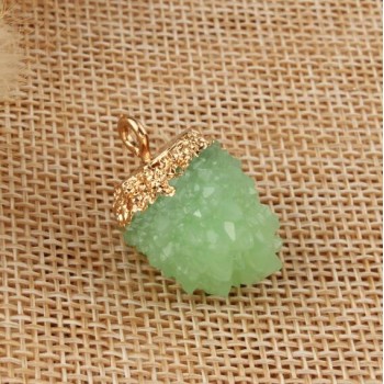 2pcs 16mm Irregular Waterdrop Resin Stone Pendants Finding Women Diy Earrings Necklace Charms Handmade Jewelry Accessories F41