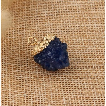 2pcs 16mm Irregular Waterdrop Resin Stone Pendants Finding Women Diy Earrings Necklace Charms Handmade Jewelry Accessories F41