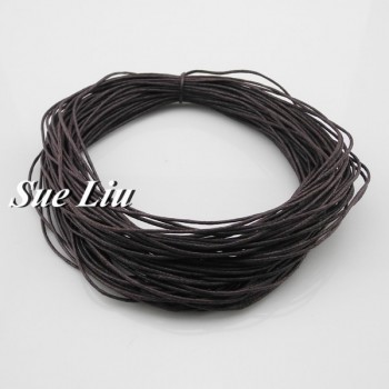 1mm 38-Color Jewelry Making Beading Crafting Macrame Chinese Waxed Cotton Cord Thread - 20YDS each piece