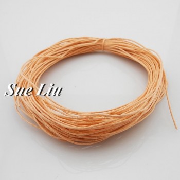 1mm 38-Color Jewelry Making Beading Crafting Macrame Chinese Waxed Cotton Cord Thread - 20YDS each piece