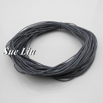 1mm 38-Color Jewelry Making Beading Crafting Macrame Chinese Waxed Cotton Cord Thread - 20YDS each piece