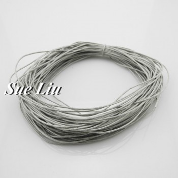 1mm 38-Color Jewelry Making Beading Crafting Macrame Chinese Waxed Cotton Cord Thread - 20YDS each piece