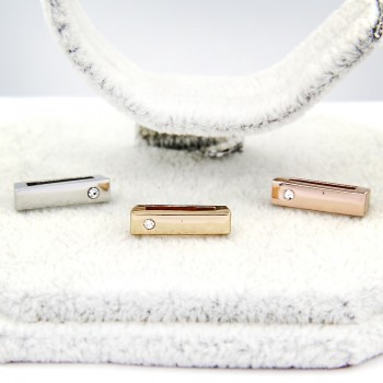 YUKAM Deluxe Jewelry Period or Degree Slide Charms Keepers Keys fit on Reversible Keeper Bracelet Stainless Steel Wrap Bracelets