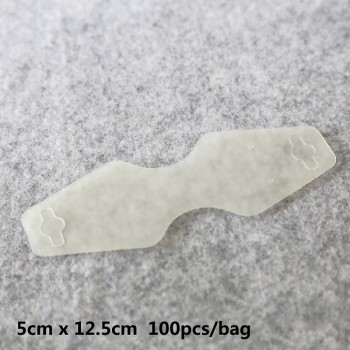 2018 100pcs/lot Kraft Paper Hair Band Card Packing PVC Tags Jewelry Display Cards Earring Bracelet Necklace Hanging Cards