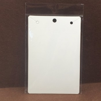 50pcs 15*10cm Kraft Necklace Cards+50pcs OPP Bags, Big Necklace Packaging Displays Card and Blank Pendant Paper Cards