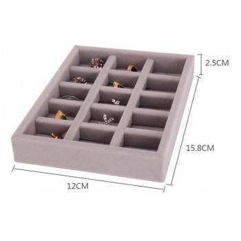 Hot Drawer DIY Rings Bracelets Gift Box Jewelry Storage Tray Jewellery Organizer Earrings Holder Small Size Fit Most Room Space