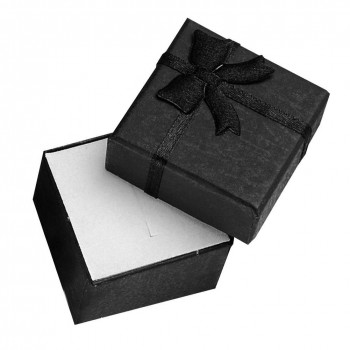 Cheap Sale Bangle Jewelry Ring Earring Watch Present Gift Box Bowknot Square Case Package
