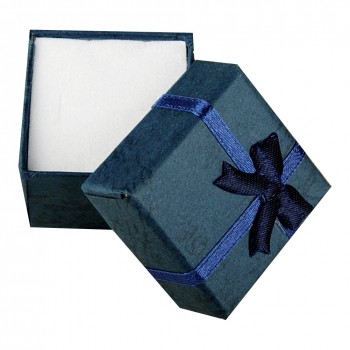Cheap Sale Bangle Jewelry Ring Earring Watch Present Gift Box Bowknot Square Case Package