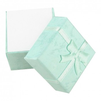 Cheap Sale Bangle Jewelry Ring Earring Watch Present Gift Box Bowknot Square Case Package