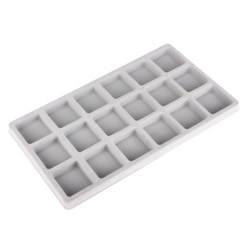 Gray Flocked Bead Board Bracelet Necklace Beading DIY Jewelry Making Organizer Tray Design DIY Craft Tool Accessories