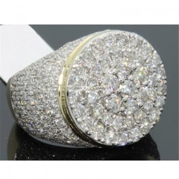 YOBEST 2019 New Silver Rings Women Classic Round Full Pave AAA Cubic Zircon Engagement Wedding Band Ring for Girls