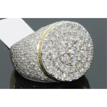 YOBEST 2019 New Silver Rings Women Classic Round Full Pave AAA Cubic Zircon Engagement Wedding Band Ring for Girls