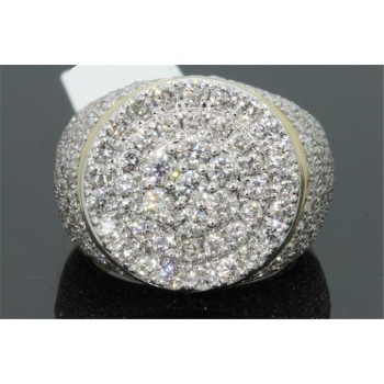 YOBEST 2019 New Silver Rings Women Classic Round Full Pave AAA Cubic Zircon Engagement Wedding Band Ring for Girls