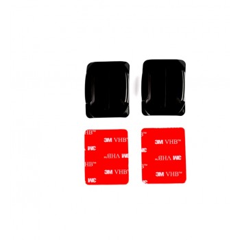 Sticker Flat Curved Adhesive 3M VHB Mount surfboard surfaced helmets for GoPro HD Hero 2/3/3+/4/5/6/7 Xiaomi Yi