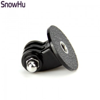 SnowHu for GoPro Accessories Mini  Monopod Tripod Holder Case Mount Adapter for Go Pro Hero 7 6 5 4 SJ4000 Xiaomi yi Camera GP03