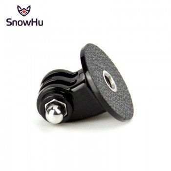 SnowHu for GoPro Accessories Mini  Monopod Tripod Holder Case Mount Adapter for Go Pro Hero 7 6 5 4 SJ4000 Xiaomi yi Camera GP03