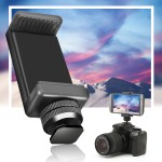 1/4 Flash Hot Shoe Screw Adapter Tripod Mount Phone Clip Holder For DSLR Camera
