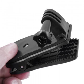 PC Material 360 Degree Rotatable Quick Attach Bag Holder Clip Multi-functional Backpack Clamp with Screw for GoPro 4 3+ 3