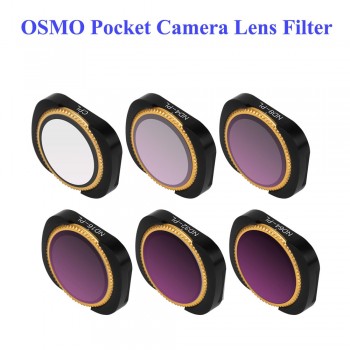 New Optional Filter Kit ND4/8/16/32/64-PL CPL UV Filters Set for DJI OSMO POCKET Camera Lens Accessories