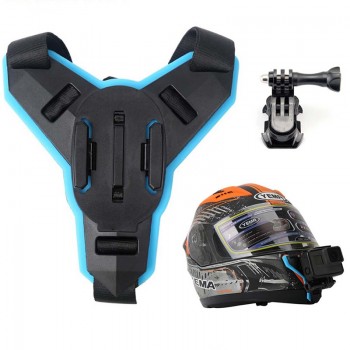 Full Face Helmet Chin Mount Holder for GoPro Hero 6 5 SJCAM Motorcycle Helmet Chin Stand Camera Accessories for Go Pro Hero 5