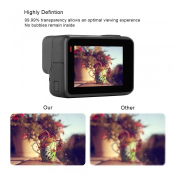 Tempered Glass Protector Film for Gopro Hero 6 5 Lens Cover+LCD Screen Protective Film For Go Pro Hero 6 5 Black Accessories