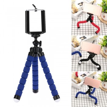 Lensoul Mini Flexible Sponge Octopus Tripod For iPhone For Xiaomi Smartphone Tripod For Gopro Camera Accessory With Phone Clip