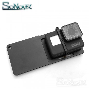 Action Camera Gopro Accessories Switch Mount Plate Adapter for GoPro hero 6/5/4 ,SJCAM,Zhiyun Smooth 4 ,DJI Osmo mobile 2 gimbal