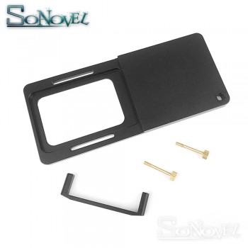 Action Camera Gopro Accessories Switch Mount Plate Adapter for GoPro hero 6/5/4 ,SJCAM,Zhiyun Smooth 4 ,DJI Osmo mobile 2 gimbal