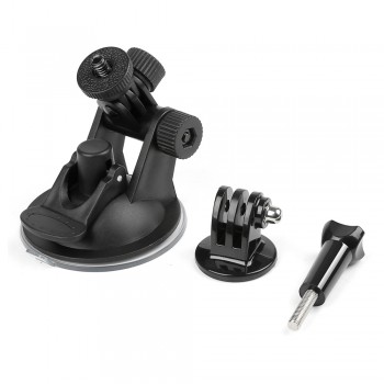 SHOOT Mini Action Camera Suction Cup for GoPro Hero 7 5 6 4 Sony SJCAM SJ7 Yi 4K H9 Go Pro 7 Mount Window Glass Sucker Accessory