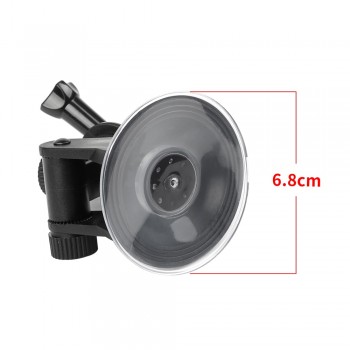 SHOOT Mini Action Camera Suction Cup for GoPro Hero 7 5 6 4 Sony SJCAM SJ7 Yi 4K H9 Go Pro 7 Mount Window Glass Sucker Accessory