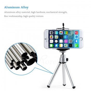 Roreta Mobile Phone mini tripod Stand Bluetooth Remote monopod tripods For mini Digital Camera tripod Phone Desktop Holder
