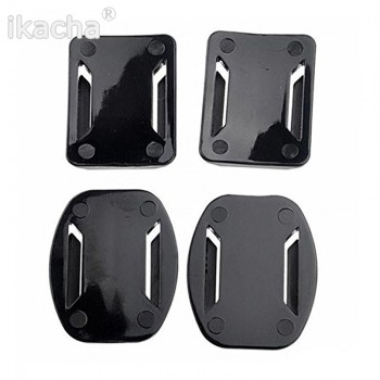 New Arrival For GoPro HERO 4 Accessories Flat, 8 pcs Flat Curved Adhesive Mount Helmet Accessories For Gopro Hero