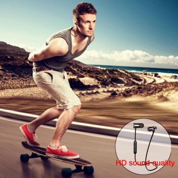 Newest SGA Wireless Bluetooth Earphone Neckband Sport with Mic Earphones Handsfree Headset Earphone Earphone for iPhone Samsung