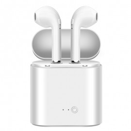 i7 i7s TWS Wireless Bluetooth Earphones  In-Ear Music Earbuds Set  Stereo Headset for iphone X 6 7 8 Samsung Xiaomi Retail Box