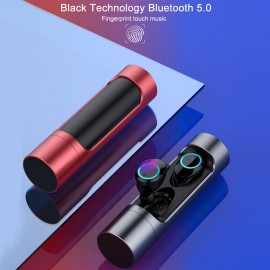 X8 Touch Control TWS Bluetooth 5.0 Earphone Mini Twins Wireless Earphones Stereo Headset with Microphone IPX7 Waterproof Earbuds